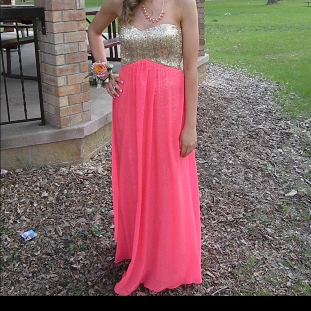 DEB Prom Dress (salmon color)
